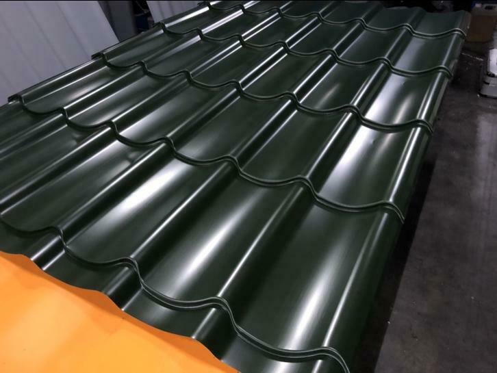 Damwand / Golfplaten / Sandwichpanelen / Dakpanplaten, Ophalen, Zo goed als nieuw, Overige materialen, Minder dan 20 mm