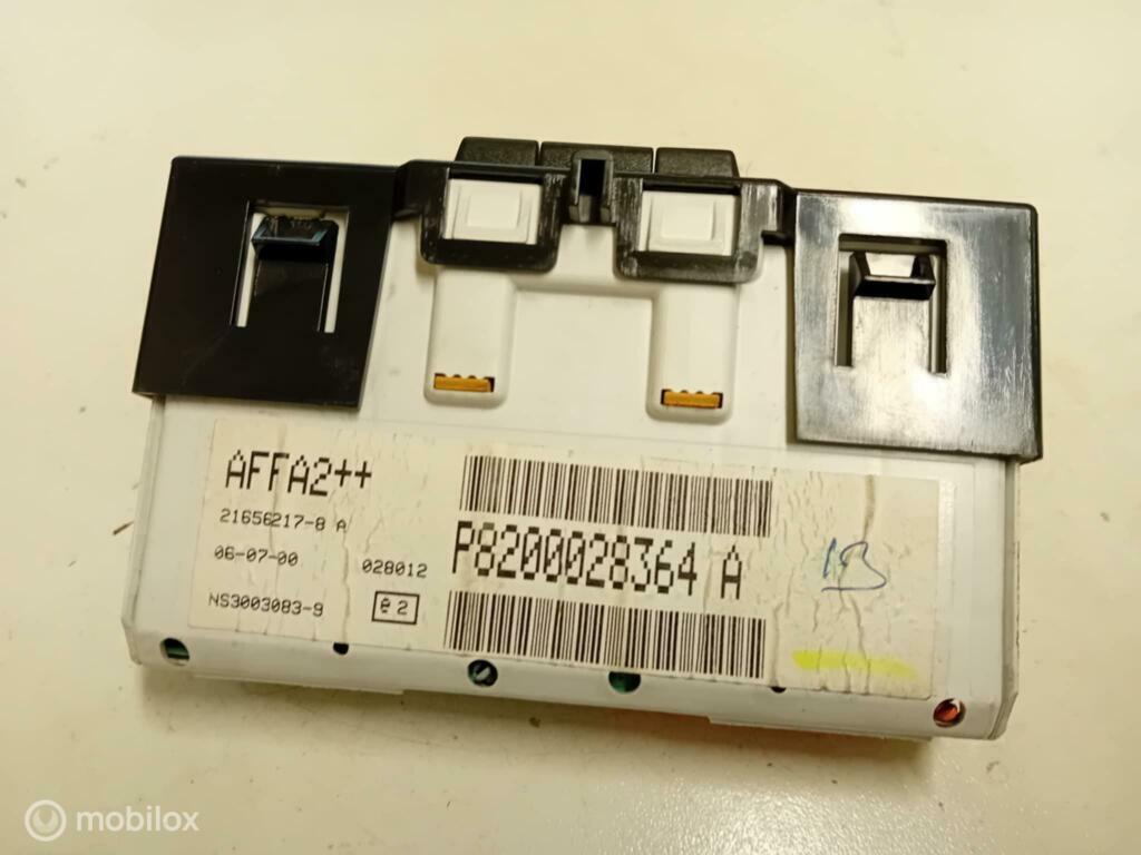 Display interieur Renault Scenic 8200028364A, Gebruikt, Ophalen of Verzenden