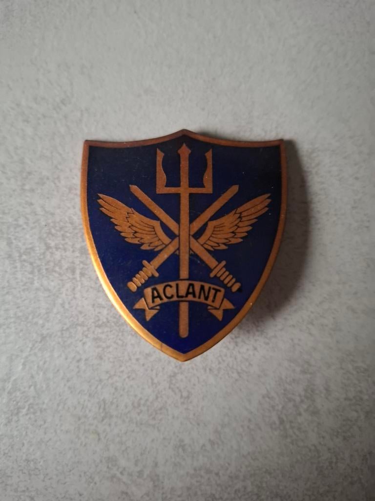 ACLANT Embleem of Badge, Ophalen of Verzenden, Overige soorten, Overige gebieden, Embleem of Badge