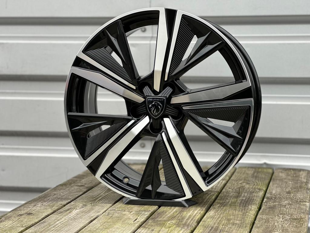 18 inch PEUGEOT RS Look Nightedition Sportvelgen, 18 inch, 2525LV, Velg(en), Nieuw