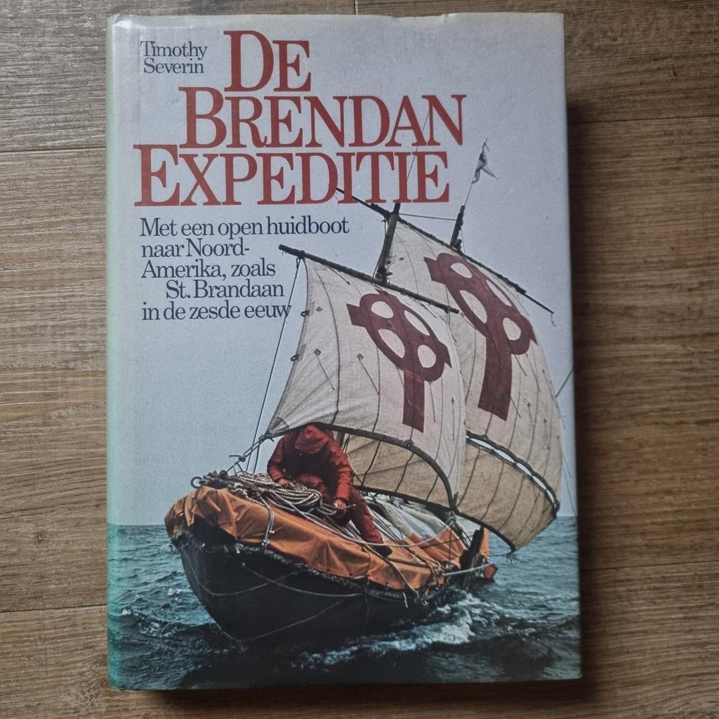 De Brendan Expeditie - Timothy Severin, Boeken, Reisverhalen, Gelezen, Europa, Ophalen of Verzenden