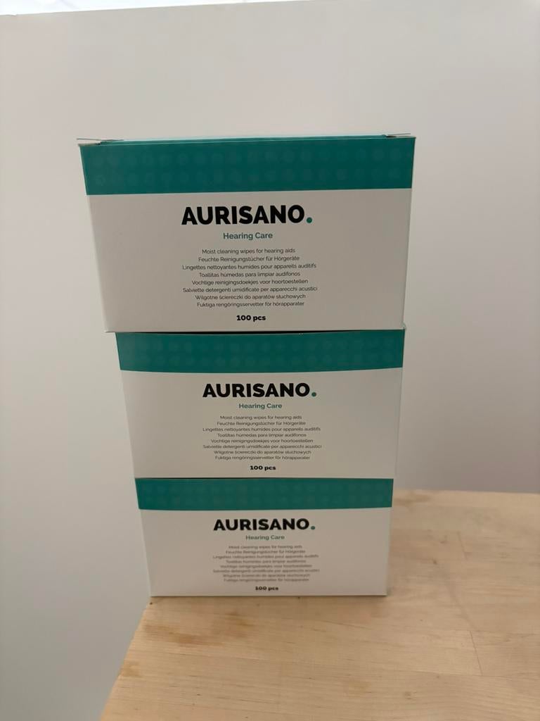 AURISANO Reinigingsdoekjes Gehoorapparaten, Ophalen of Verzenden