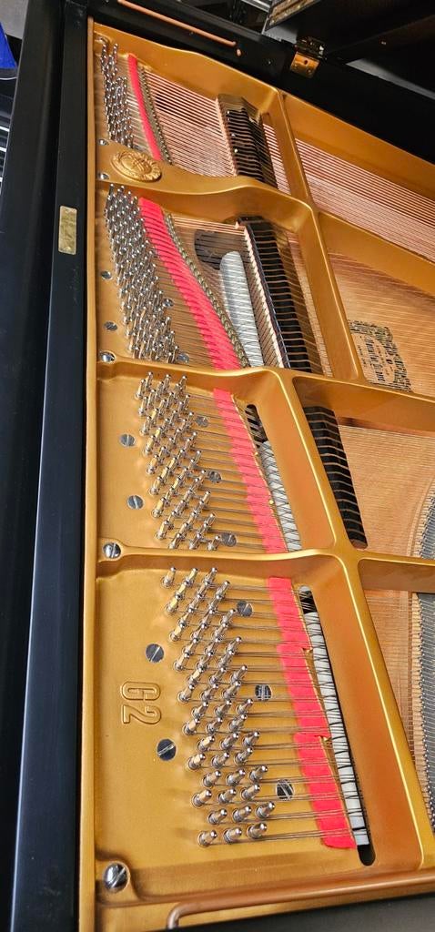 Yamaha G2 - Mat Zwart - Gereviseerd 2024, Ophalen of Verzenden, Zo goed als nieuw, Zwart, Vleugel