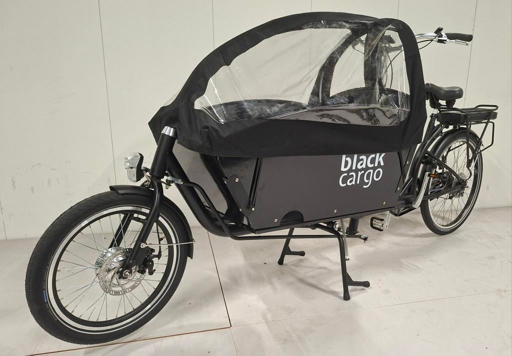 Tweewiel bakfietsen elektrisch Black Cargo NIEUW!!, 7491GA, Huif, Nieuw, Info@ebikeonline.nl