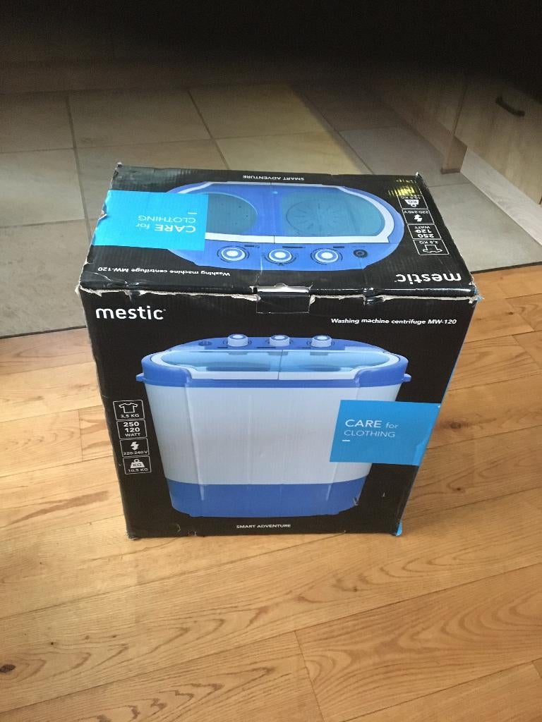 mini wasmachine camper, Ophalen, Zo goed als nieuw
