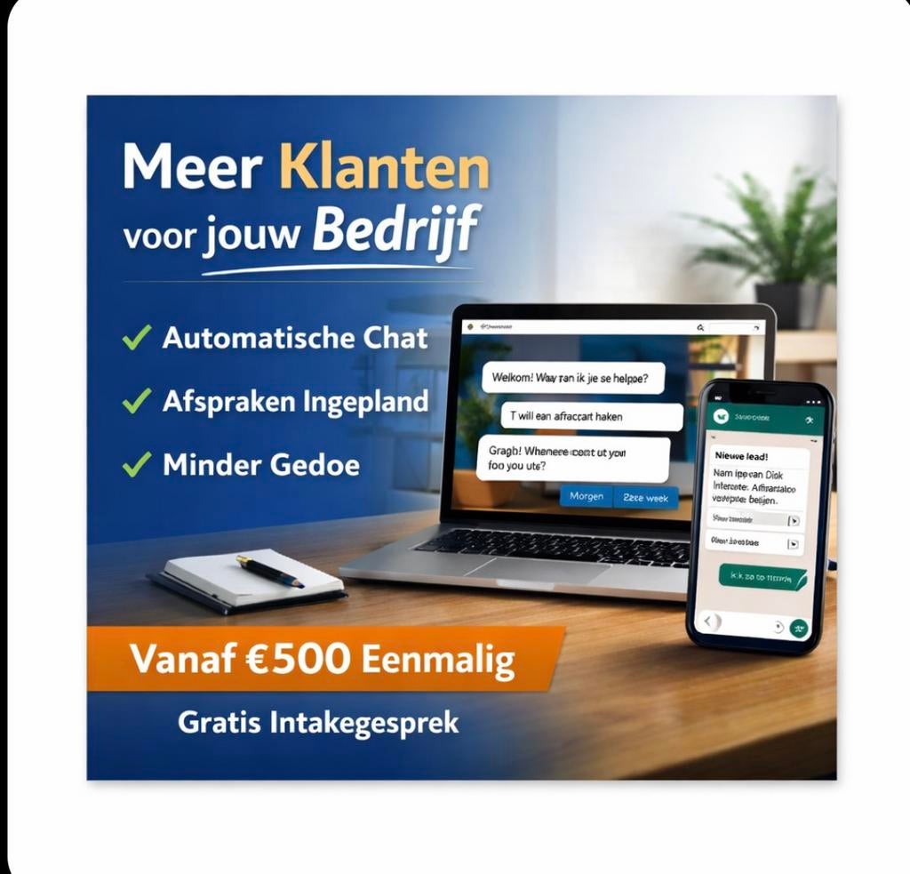 AI chatbots & Email Automatisering, Ophalen, Nieuw