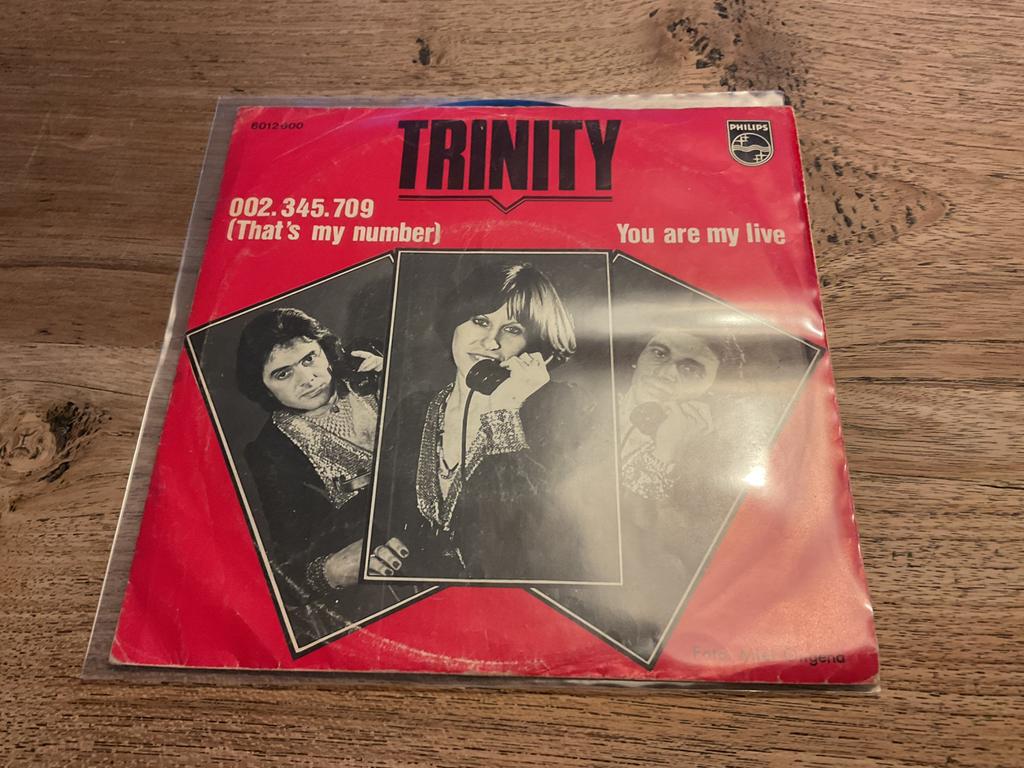 Trinity, 002.345.709, Ophalen of Verzenden, 7 inch, Pop, Single