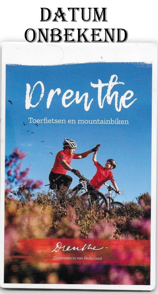pl44 Plattegrond / Fiets / Mountenbike kaart Drenthe, Ophalen of Verzenden, 1800 tot 2000, Nederland, Landkaart