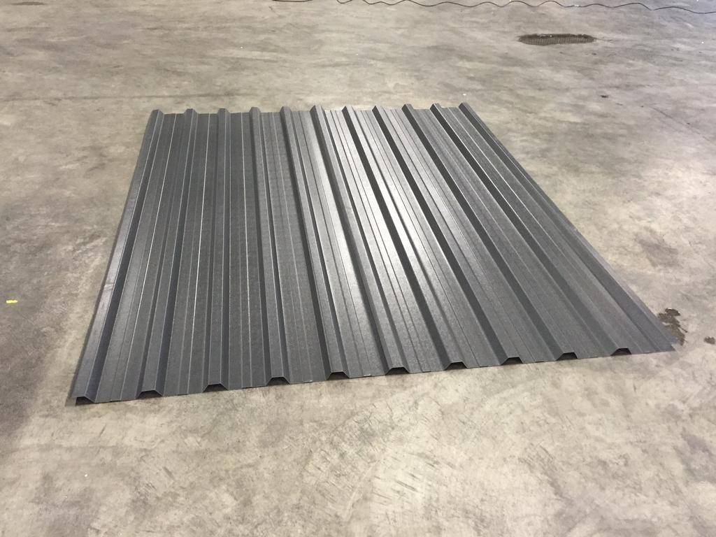 Restpartijen damwand dakplaten antraciet met/zonder ac vilt, Ophalen, Nieuw, Overige materialen, Minder dan 20 mm