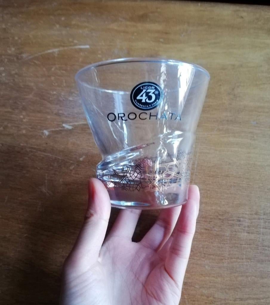 Licor 43 orochata glas (4st beschikbaar) nieuw, Verzamelen, Glas en Borrelglaasjes, Ophalen of Verzenden, Nieuw, Bierglas