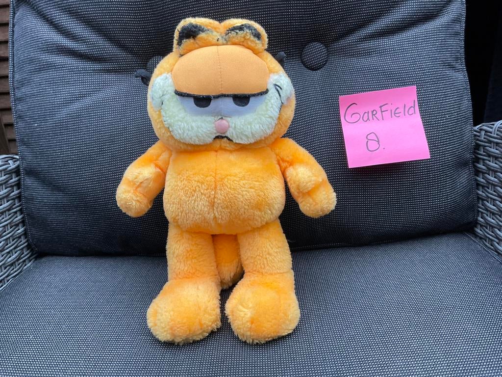 Zgan, niet kapot, vintage Garfield knuffel ca 25/30cm, Verzamelen, Ophalen, Garfield, Zo goed als nieuw, Beeldje of Figuurtje