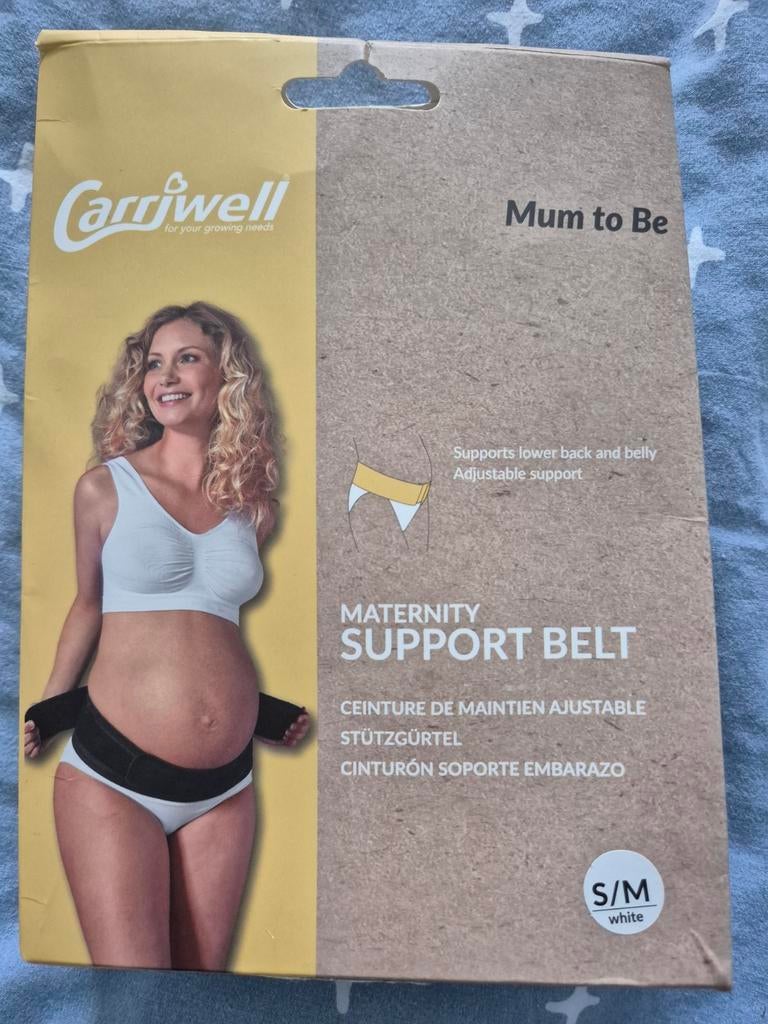 Buikband zwangerschap, Ophalen, Nieuw, Carriwell, Wit
