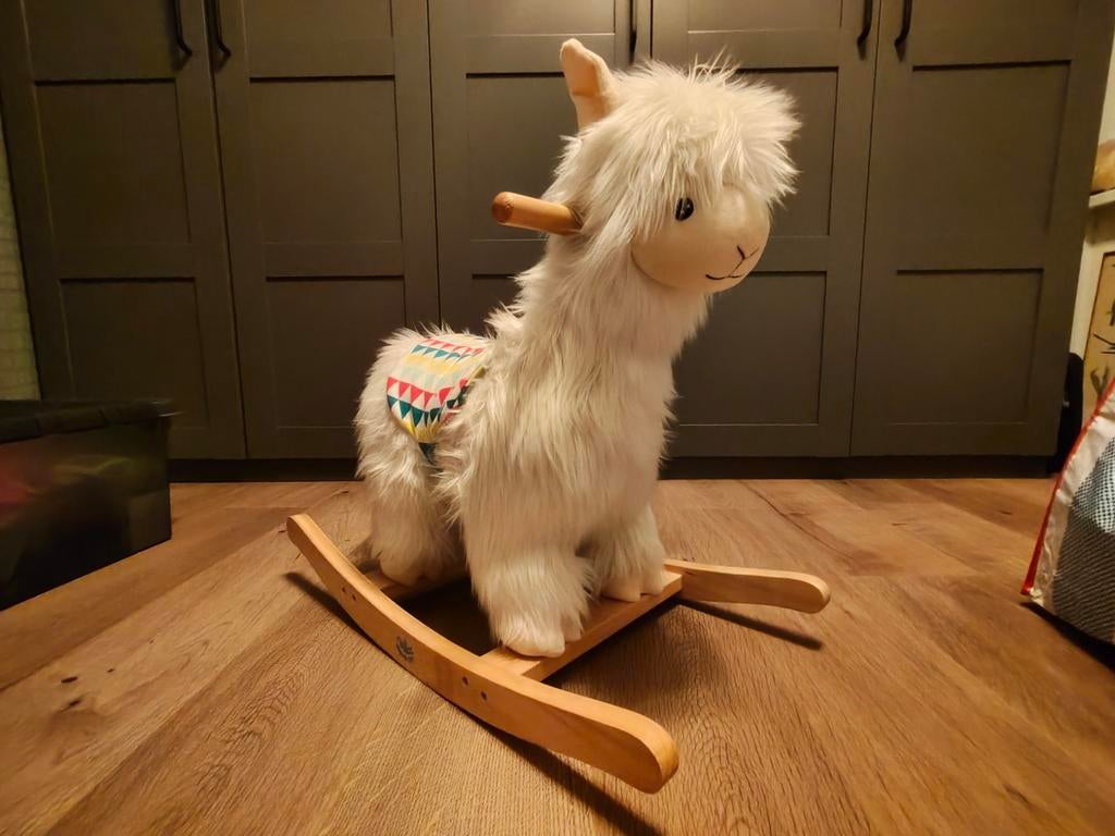 Hobbel alpaca, Ophalen, Zo goed als nieuw