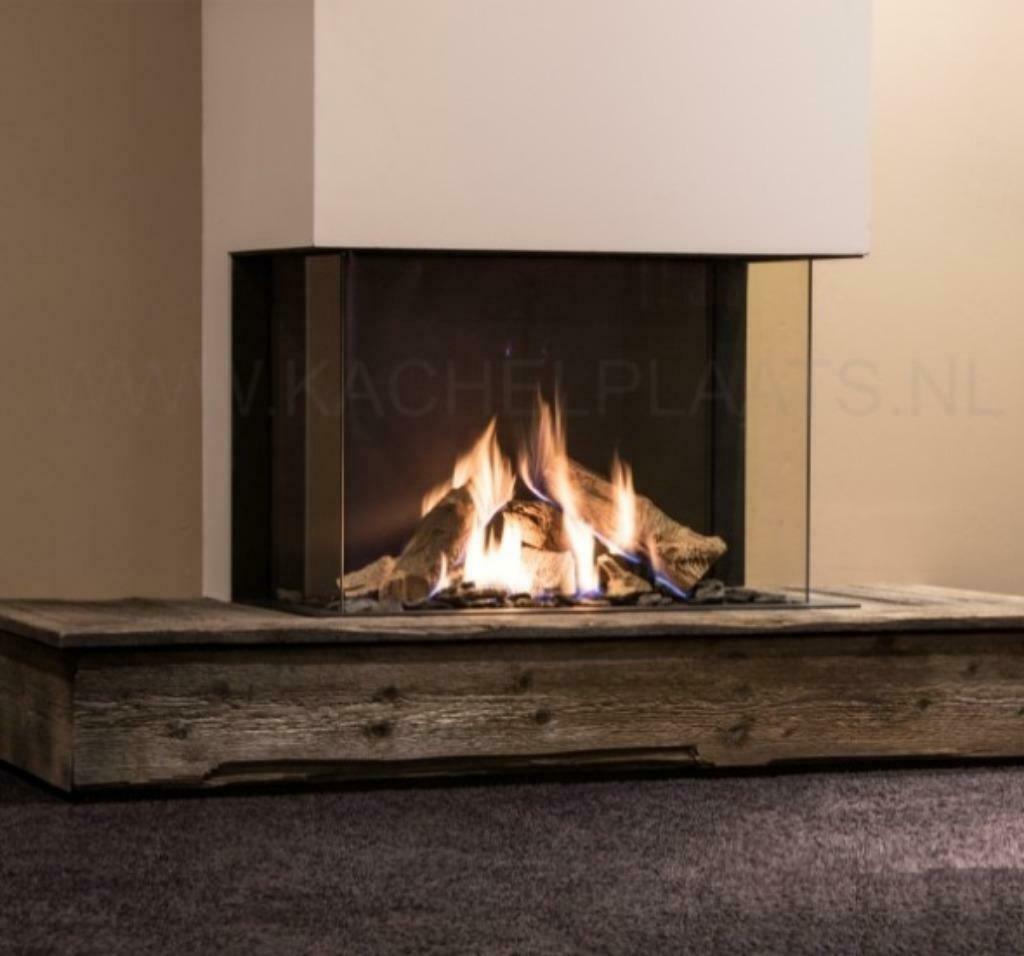 !!!! demo model DRU MAESTRO 80/3 eco wave 3 zijden zicht !!, Ophalen of Verzenden, Zo goed als nieuw, Gas, Inbouw