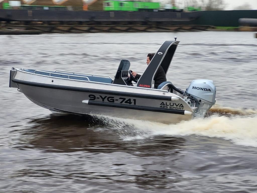 bijboot aluminium binnenvaart SI keuring En1914:2016, Watersport en Boten, Ophalen, Minder dan 100 pk, Minder dan 10 meter, Overige typen