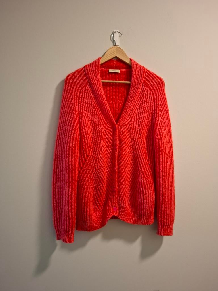 Paul Smith Fuchsia Mohair Vest, maat M., Maat 38/40 (M), Paul Smith, Ophalen of Verzenden, Zo goed als nieuw