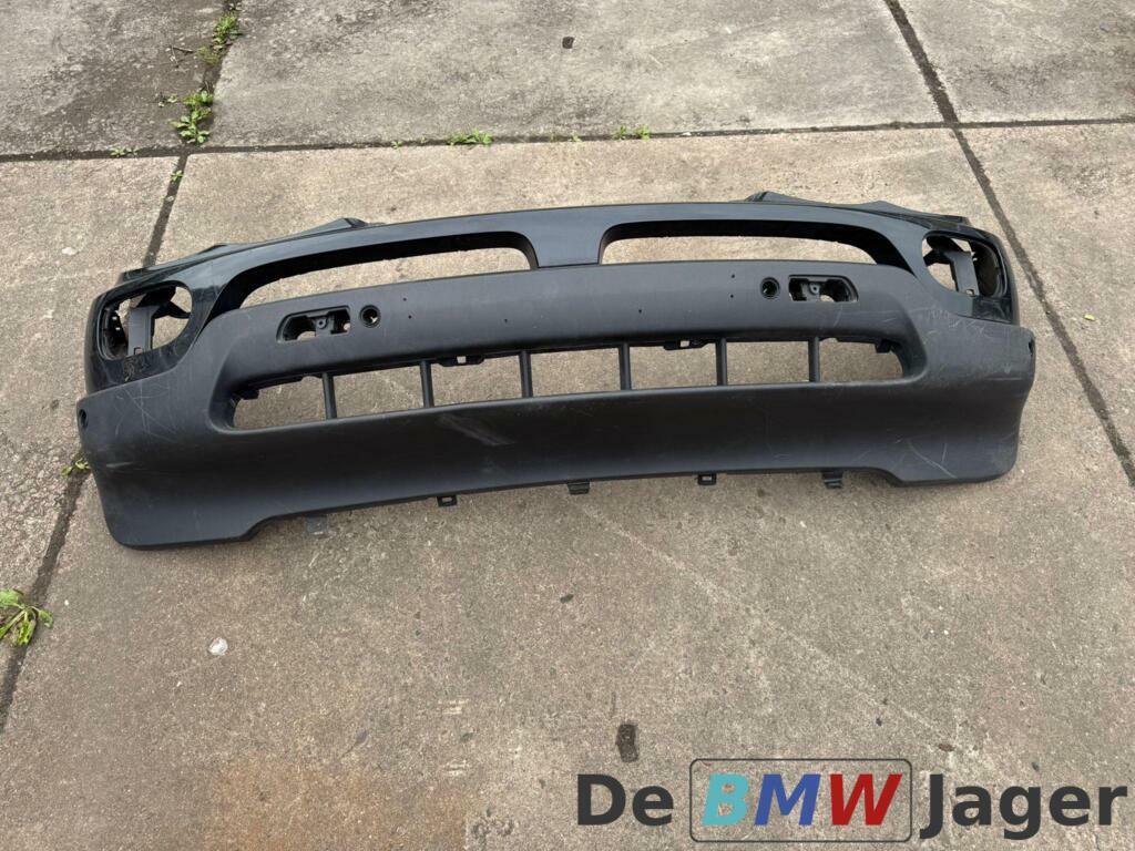 Voorbumper black sapphire BMW X5 E53 facelift 51117115901, Gebruikt, Voor, Ophalen of Verzenden