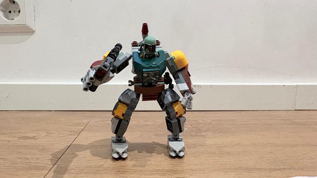 Lego Star Wars 75369 Boba Fett Mech, Ophalen of Verzenden, Zo goed als nieuw, Complete set, Lego