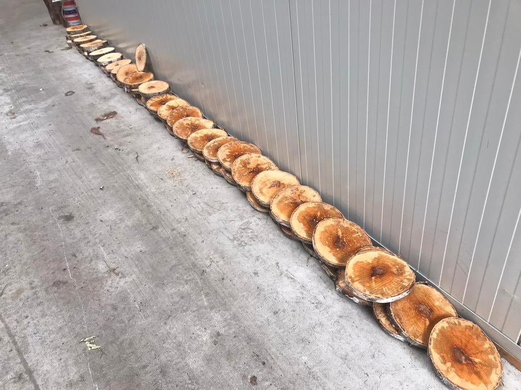 (A32) Essen hout bij oussoren haardhout vinkeveen, Tuin en Terras, Haardhout, Minder dan 3 m³, Ophalen