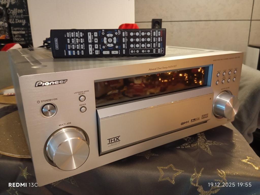 Pioneer VSX-1015S Receiver - THX 7x140W, Audio, Tv en Foto, Versterkers en Receivers, Gebruikt, Ophalen of Verzenden, Pioneer