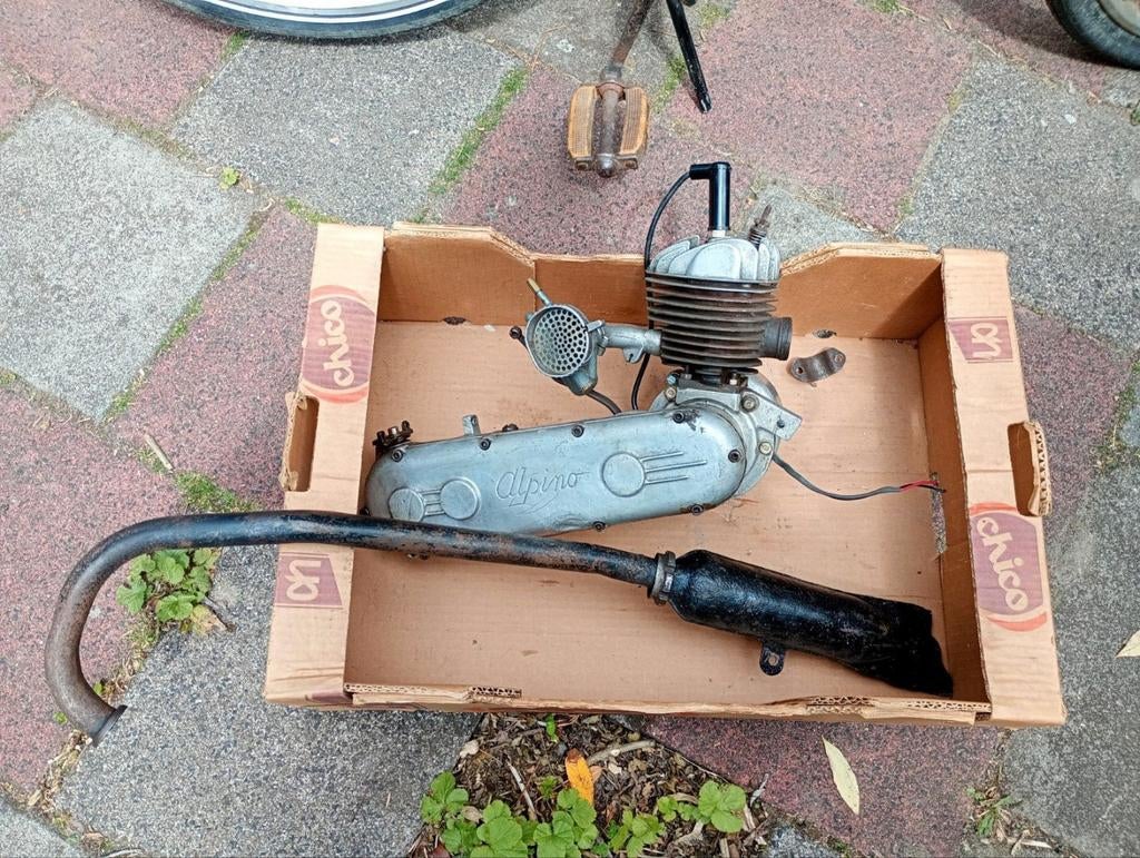Alpino hulpmotor onderdelen gezocht, Ophalen of Verzenden, Zo goed als nieuw, Overige merken