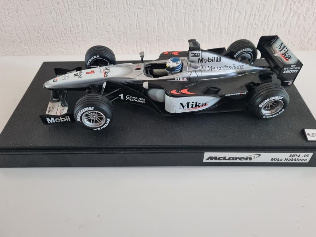 Mclaren Mercedes, Hobby en Vrije tijd, Modelauto's | 1:18, Ophalen of Verzenden, Hot Wheels