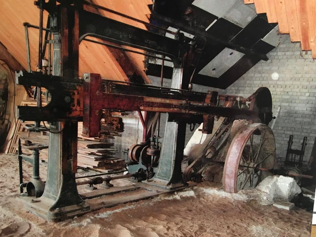 Te koop  horizontale zaagmachine boomzaagmachine houtzagerij, Ophalen, Gebruikt, 70 mm of meer, Overige typen