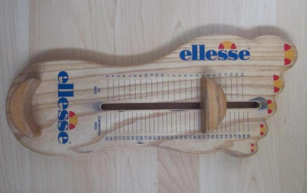 ELLESSE      voetmeter, Ophalen of Verzenden, Gebruikt, Gebruiksvoorwerp