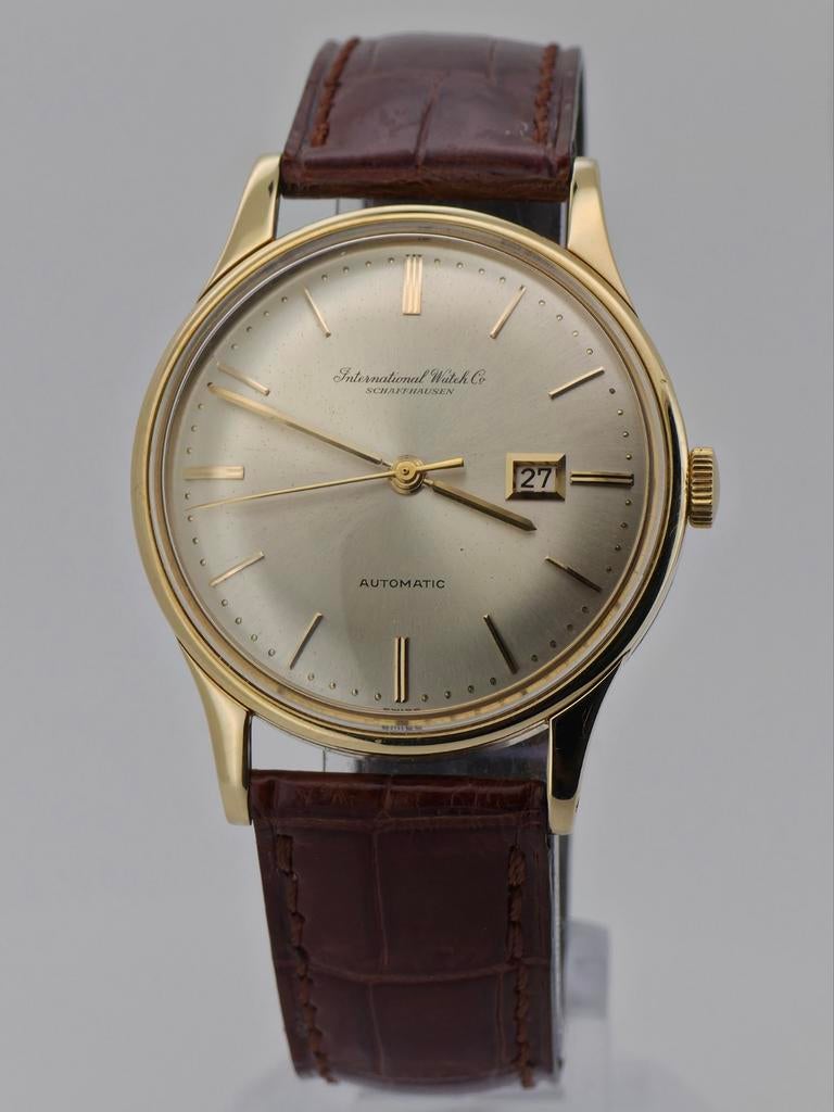 IWC Automaat gold capped Vintage Horloge - Full Service!, Sieraden, Tassen en Uiterlijk, Horloges | Antiek, Polshorloge, Overige merken