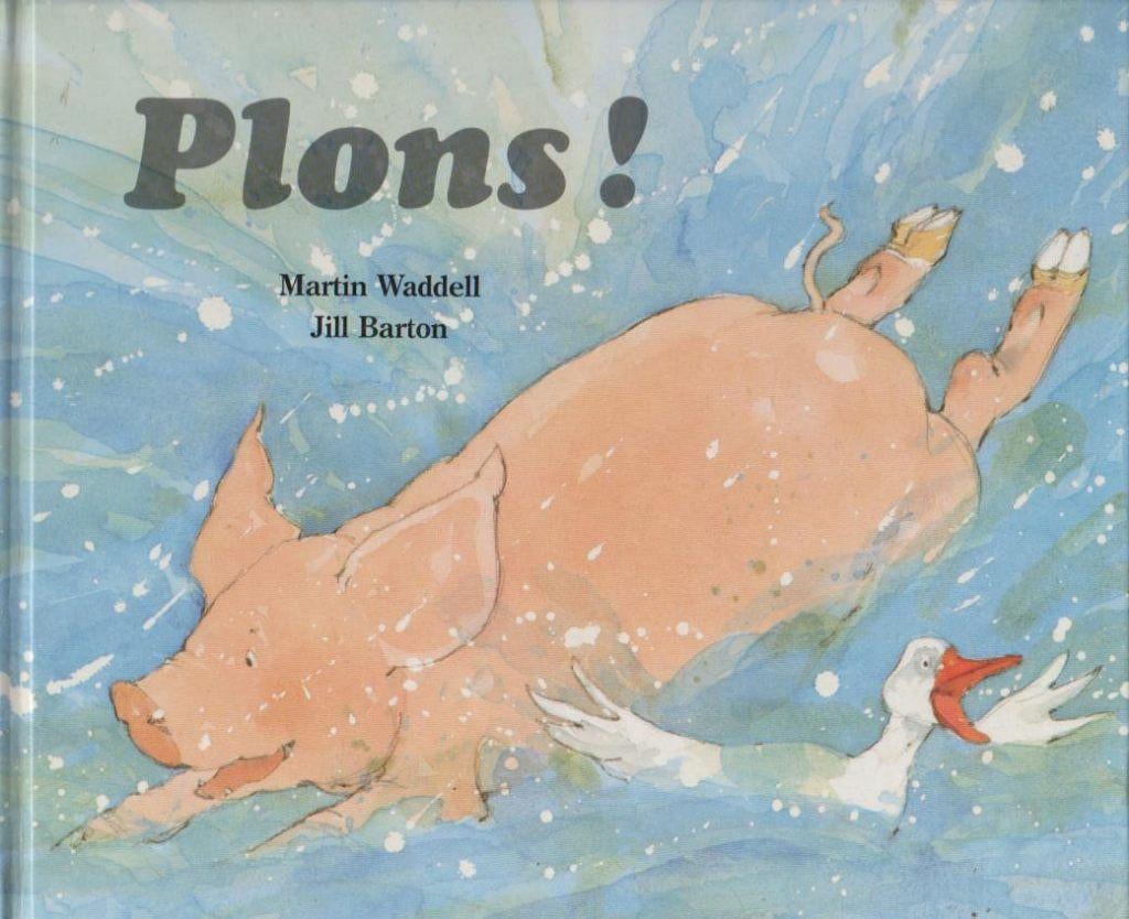 Martin Waddell # Plons (hardcover), Ophalen of Verzenden, Zo goed als nieuw, Jongen of Meisje, Fictie algemeen