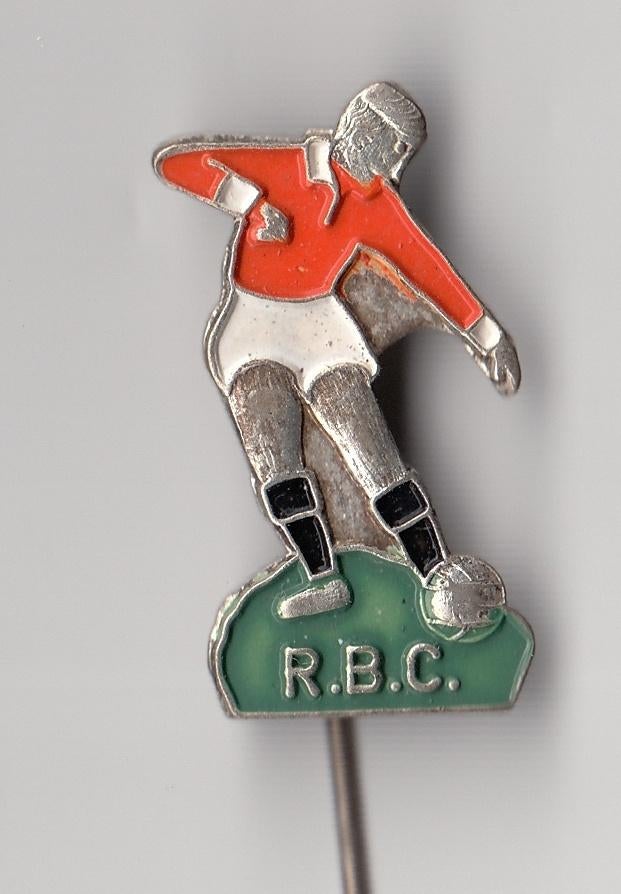 Voetbal RBC Roosendaal speldje, Gebruikt, Niet vindbaar, Niet vindbaar, Speldje of Pin