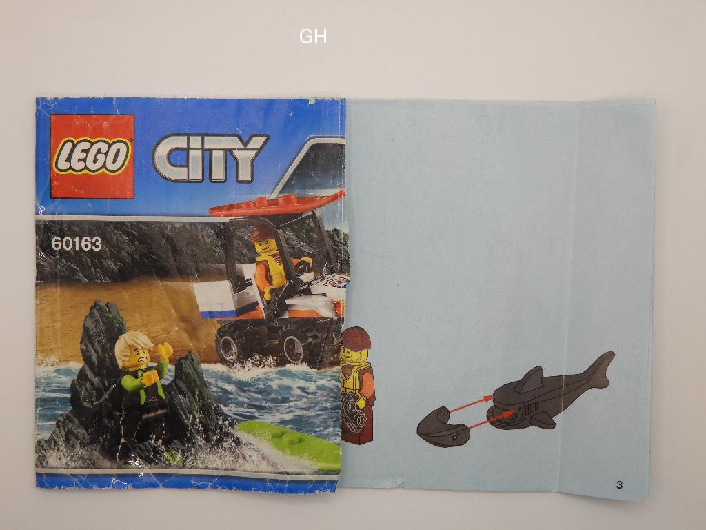 Lego 60163 Coast Guard Starter Set, Ophalen of Verzenden, Gebruikt, Complete set, Lego