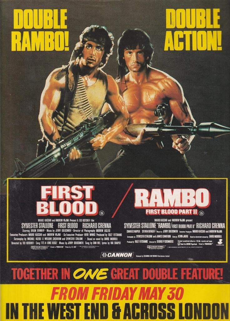 Rambo, Verzamelen, Ophalen of Verzenden, Zo goed als nieuw, A1 t/m A3, Film en Tv