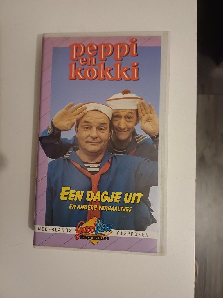 VHS Peppi en Kokki – Een Dagje Uit, Gebruikt, Alle leeftijden, Kinderprogramma's en -films, Overige typen