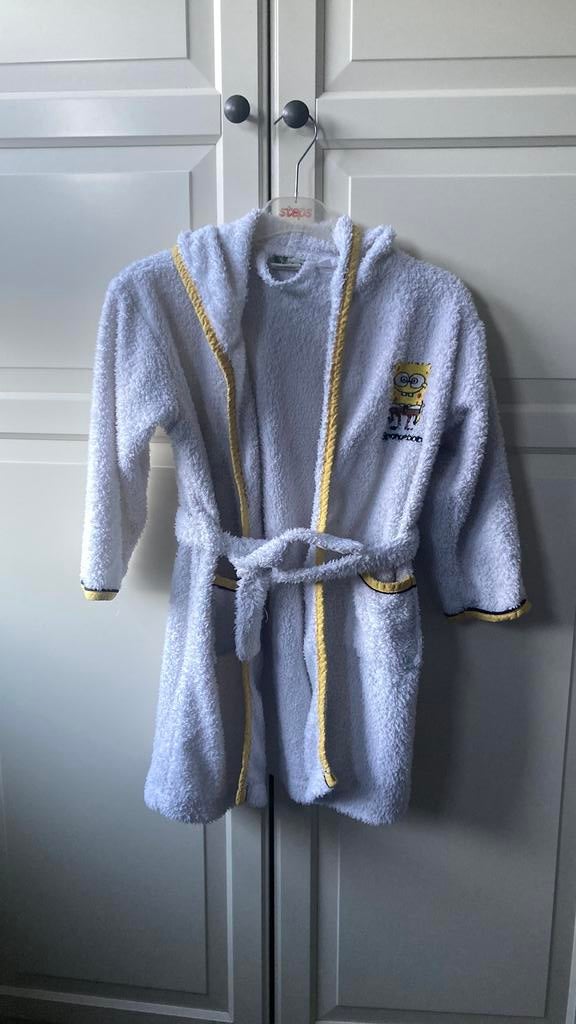 Badjas Spongebob, Ophalen of Verzenden, Gebruikt, Jongen of Meisje, Nacht- of Onderkleding