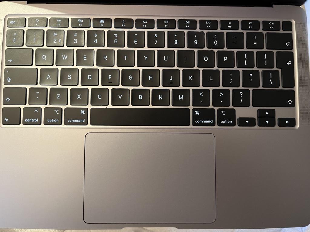 MacBook Air 13 inch 2020 toetsenbord compleet a2179 space, Ophalen of Verzenden, Zo goed als nieuw