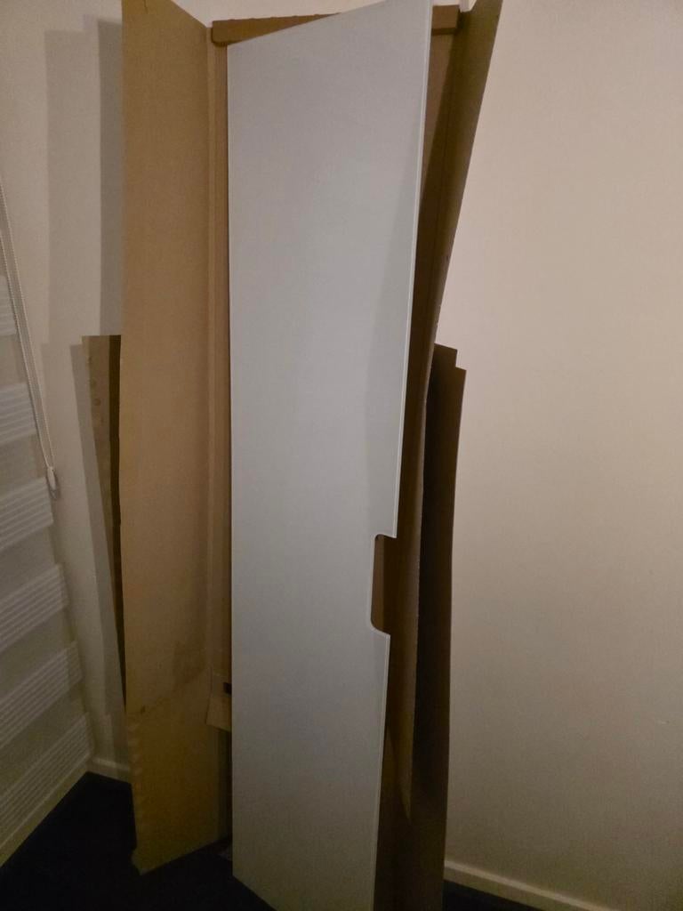 Ikea Besta Toppaneel Glas/Wit 180x40 cm, Huis en Inrichting, Kasten | Dressoirs, Gebruikt, 150 tot 200 cm, 25 tot 50 cm, Met plank(en)