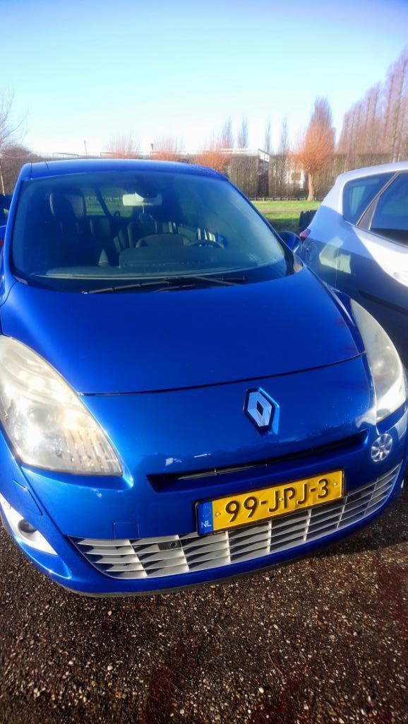 Renault Grand Scenic 2.0 16V 103KW CVT 5P 2009 Blauw, Auto's, Renault, Stof, 4 cilinders, Blauw, Origineel Nederlands