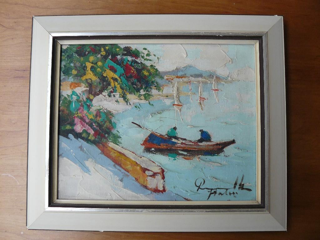 Italiaans olieverf schilderij, Ophalen of Verzenden
