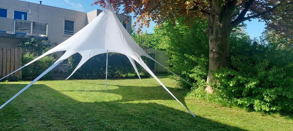 tent huren €40,-, Tuin en Terras, Partytenten, Partytent, 6 meter of meer, Zo goed als nieuw, 8 meter of meer