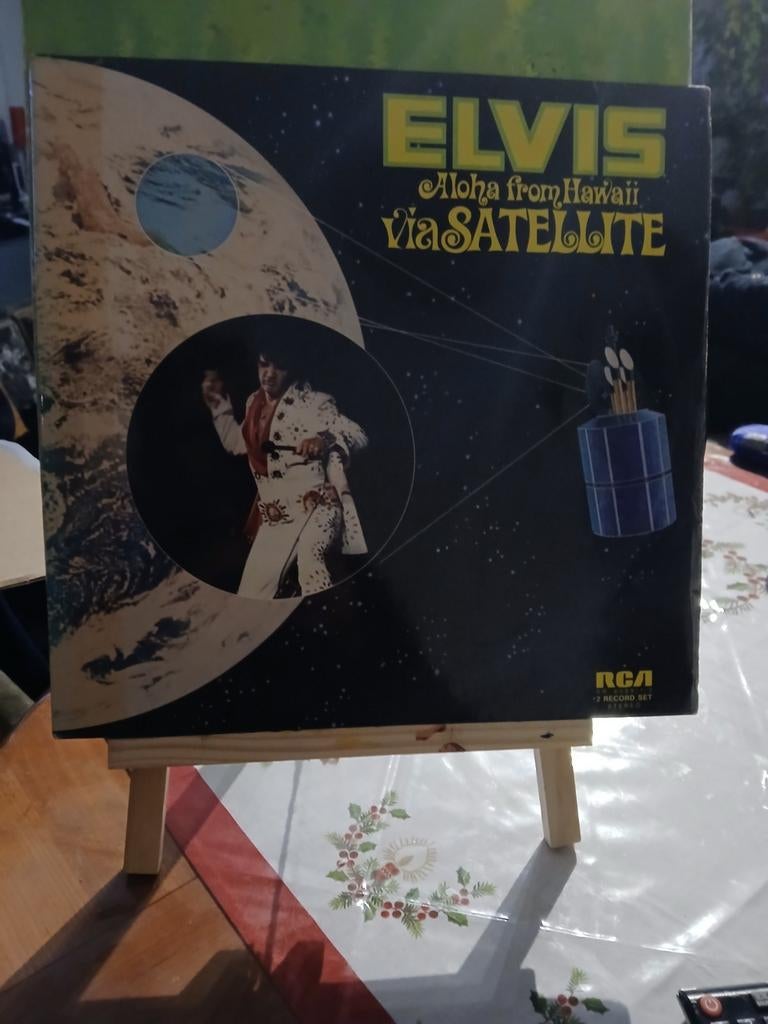 Elvis - Aloha From Hawaii LP vinyl, Ophalen of Verzenden, Voor 1960, Gebruikt, 12 inch