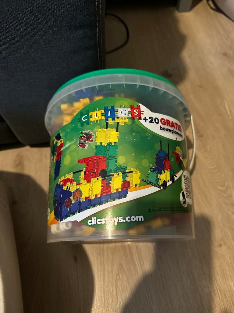 Clics Bouwstenen, Kinderen en Baby's, Speelgoed | Bouwstenen, Ophalen of Verzenden, Gebruikt, Overige merken