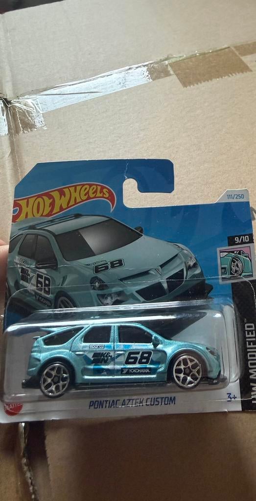 Hotwheels Pontiak Aztek 2024 (Kaart beschadigd), Ophalen of Verzenden, Zo goed als nieuw, Auto