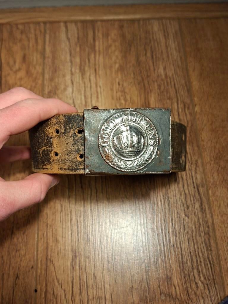 Duits WO1 koppelslot, Verzamelen, Militaria | Tweede Wereldoorlog, Ophalen of Verzenden, Landmacht, Duitsland, Kleding of Schoenen