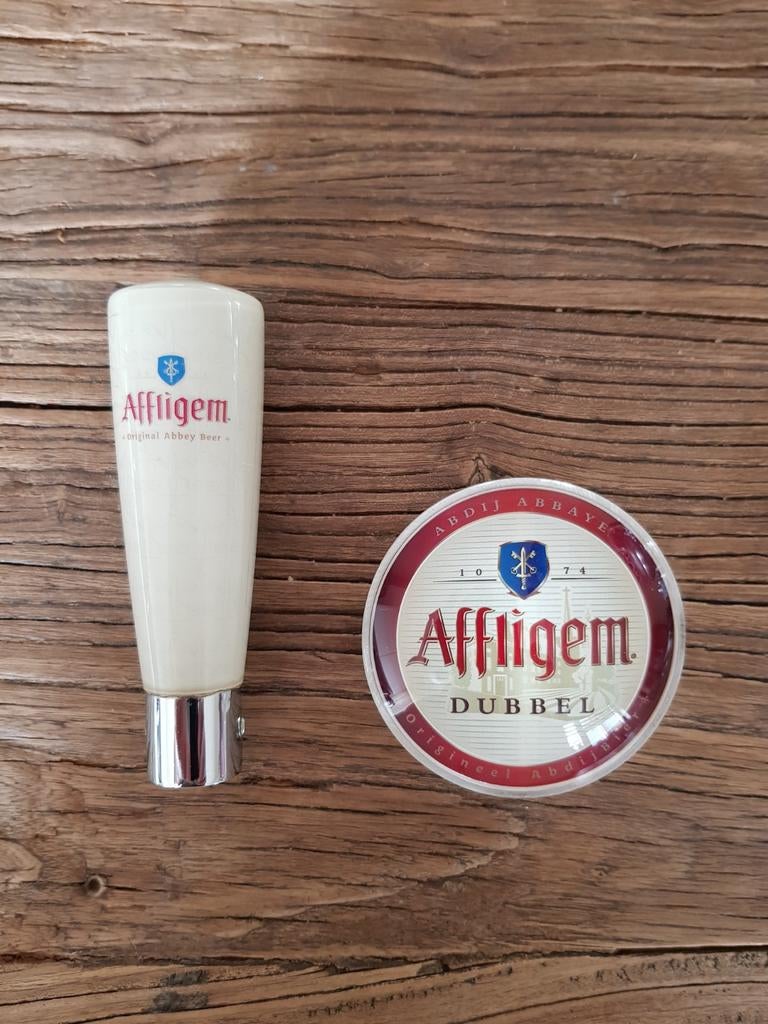 Affligem Tapknop en taplens, Verzamelen, Biermerken, Ophalen of Verzenden, Gebruikt, Overige typen, Overige merken