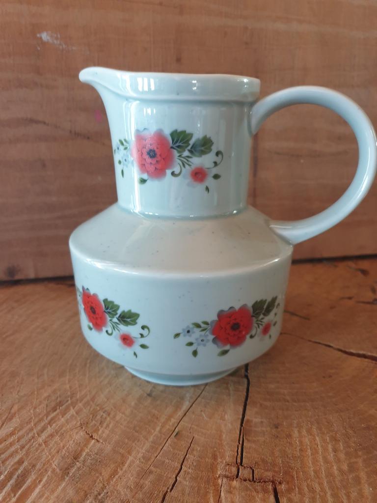 Vintage Royal Schwabap Kan, Gebruikt, Porselein of Keramiek, Schaal, Ophalen of Verzenden