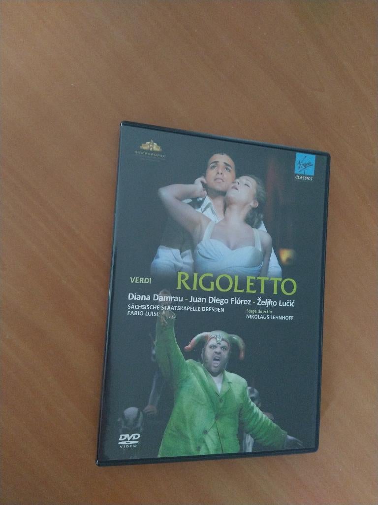 DVD Giuseppe Verdi - Rigoletto, Alle leeftijden, Ophalen of Verzenden, Zo goed als nieuw, Muziek en Concerten