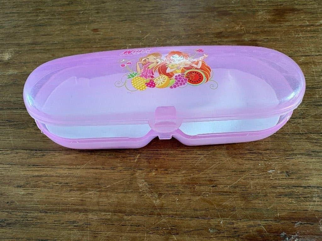 Brillen koker Winx, Overige merken, Ophalen of Verzenden, Zo goed als nieuw, Roze