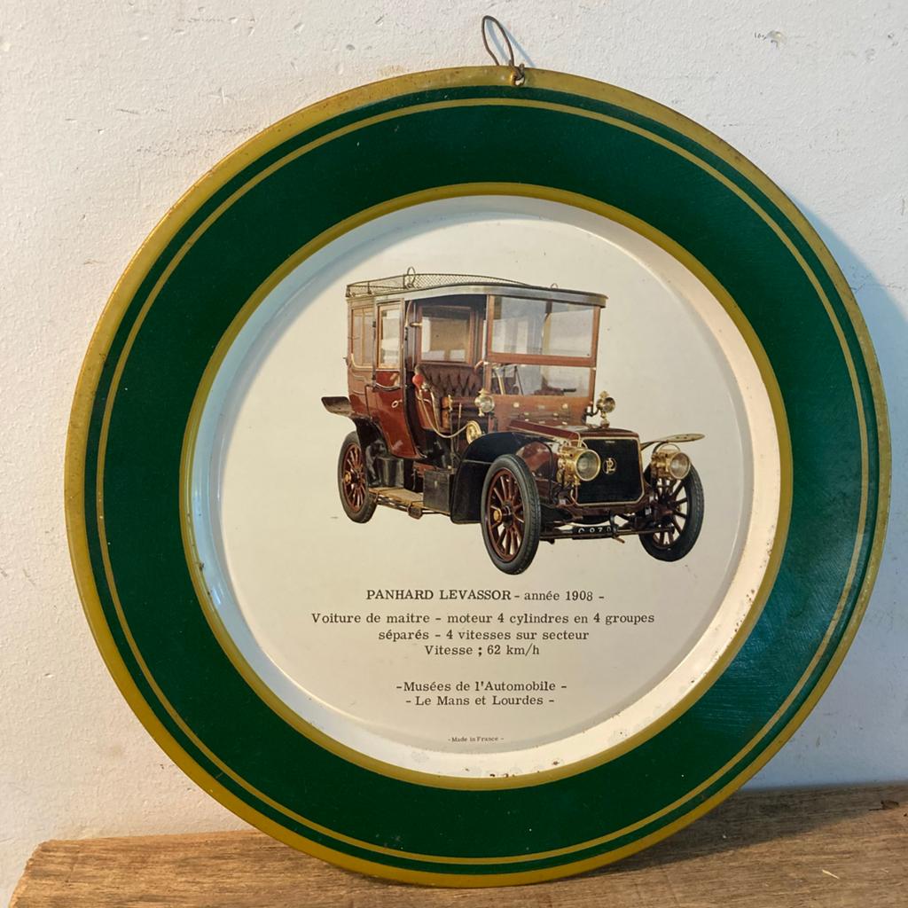 wandbord van panhard levassor metaal, Ophalen of Verzenden