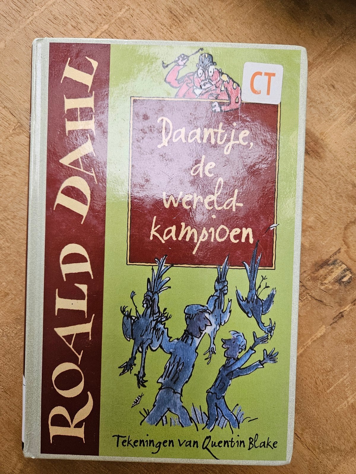 Daantje, de wereldkampioen - Roald Dahl, Ophalen of Verzenden, Gelezen, Roald Dahl, Fictie